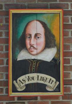 "As You Like It."  Shakespeare Pub Sign