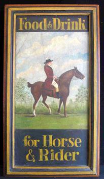 Horse and Rider Tavern Sign