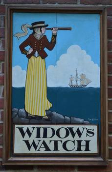 Widow's Watch Tavern Sign